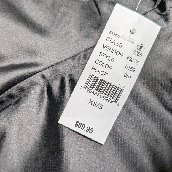 NWT PacSun Black Athletic Varsity Jacket - Picture 8 of 8